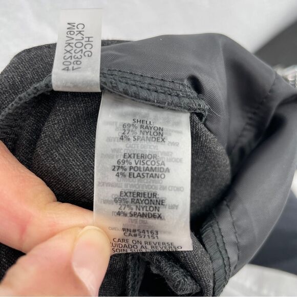 -Calvin Klein Modern Essentials Flare Leg Women Trousers NWT 12 - Picture 9 of 10